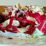 Secondi piatti a base di pesce: insalatina tiepida di calamari e radicchio!
