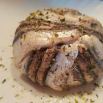 Piatti a base di pesce: tortino di alici e scarole con pomodorini