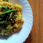 Ricette senza glutine: quinoa integrale con asparagi, curcuma e zenzero!