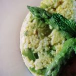 Piatti unici senza glutine: miglio con gamberetti e asparagi!