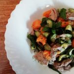Secondi piatti a base di carne: straccetti di tacchino alle verdure!