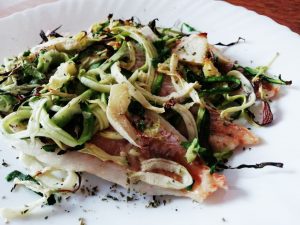 Secondi piatti economici: merluzzo al forno con zucchine e zenzero!