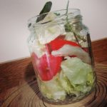 Piatti unici: insalata vegetariana in barattolo!