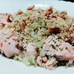 Piatti unici a base di pesce: quinoa con salmone selvaggio!