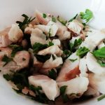 Secondi piatti a base di pesce: insalata di merluzzo al limone!