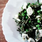Ricette estive: insalata di piselli, fagiolini e feta greca!