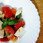 Ricette vegetariane semplici: tofu al pomodoro e basilico!