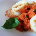 Secondi piatti a base di pesce: anelli di totano alle carote!