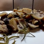 Ricette vegetariane: spezzatino di seitan e funghi champignon!