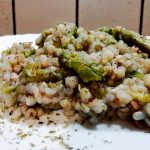 Primi piatti senza glutine a base di verdure: grano saraceno agli asparagi!