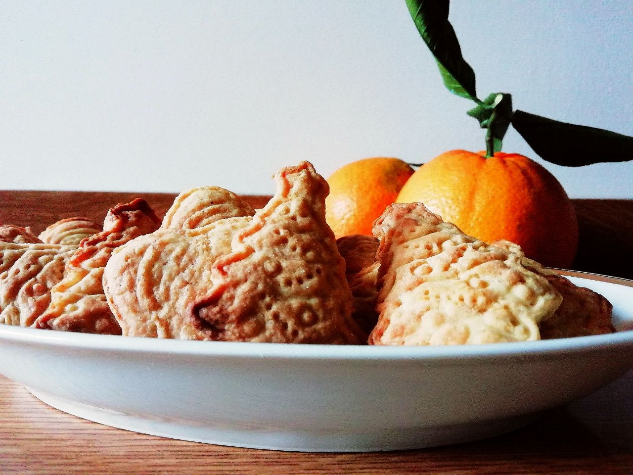 Dolci senza uova senza burro e senza latte: biscotti all'arancia con farina di farro!