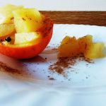 Dolci a base di frutta: mela caramellata all'arancia con chiodi di garofano e cannella!