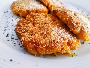 Secondi piatti a base di pesce semplici ed economici: crocchette di merluzzo e zucca senza uova e senza formaggio!