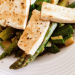 Tofu zucchine e asparagi Secondi piatti vegani e vegetariani senza glutine