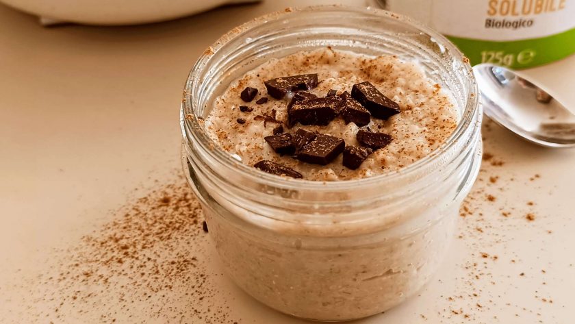 Porridge senza ammollo vegan gusto moka (caffè)