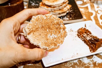Pancakes Proteici con Farina di Cocco e Farina d'Avena Integrale