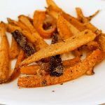 Stick di carote in Friggitrice ad aria con farina di mais