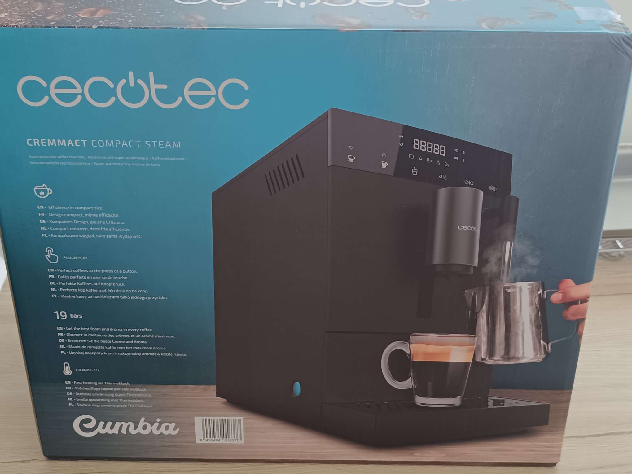 Cecotec Macchina del caffè superautomatica Cremmaet Compact Steam: la mia recensione
