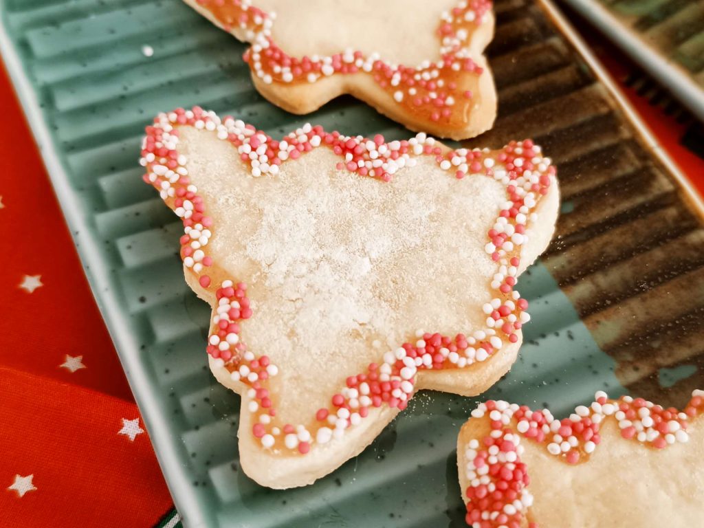 Biscotti di Natale arancia e ricotta