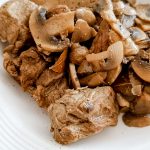 Spezzatino di Fassona Piemontese con Funghi Champignon